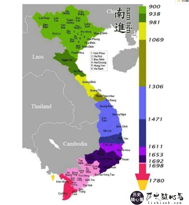 越南历史简介，越南历史朝代，越南历史最大版图