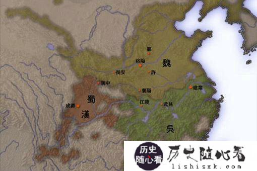 三国时期哪个国家领土最大?三国版图对比