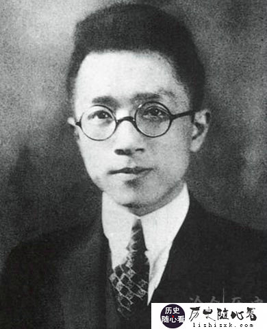 新文化运动的创导人之一胡适旧照