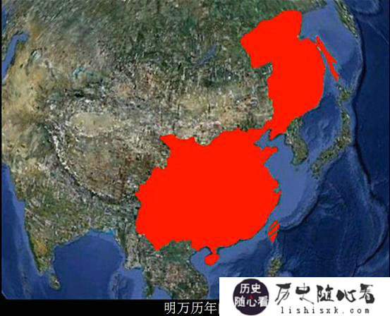明朝地图：明朝的疆域扩张图