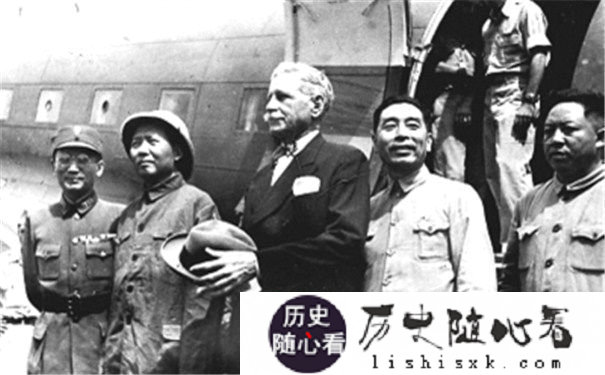 重庆谈判历史图片