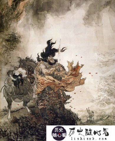 乌江自刎的项羽