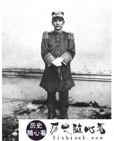 护法运动领导人孙中山的影像