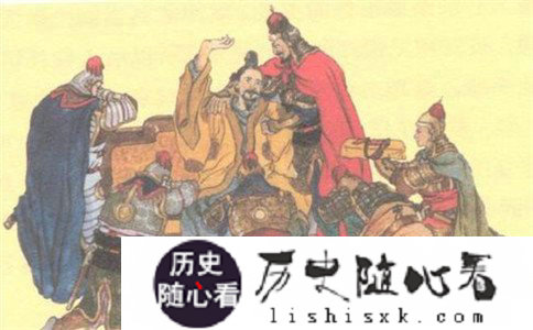 朱元璋五虎将画像