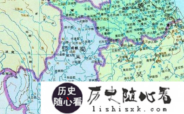 刘备鼎盛时期的地图 刘备鼎盛时期的地图