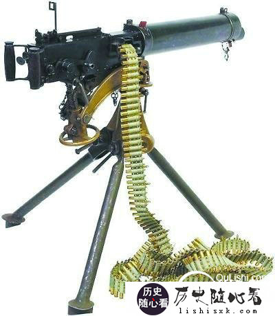 自动机枪：一战出现的明星武器 被喻为死神镰刀_马克沁重机枪