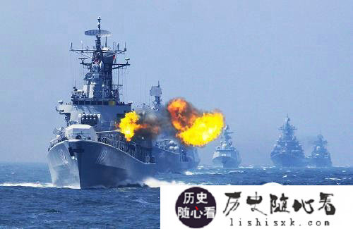 中国2014军演每隔一天半来一场 告别演戏玩真的_舰艇