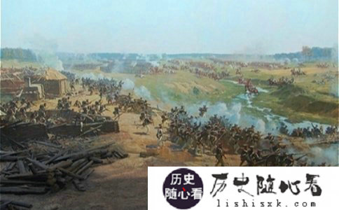  博罗季诺战役战场图