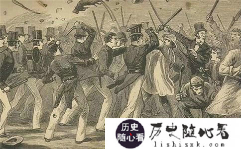 里昂工人起义配图