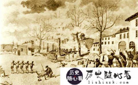 里昂工人起义配图