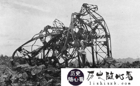 广岛核爆图片