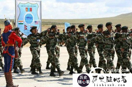 印度向蒙古提供国防援助 对抗中国影响力_印度