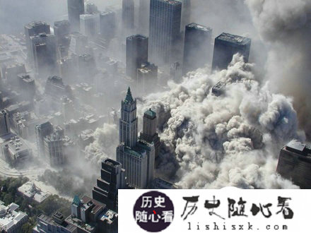 美国911事件过程：世贸中心完全坍塌五角大楼受损_911事件