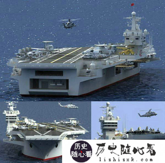 澳媒：中国将部署三个航母战斗群 新航母超8万吨_中国