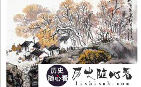 冬天萧萧然的景象