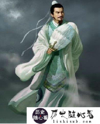 诸葛亮手持鹅毛扇的形象