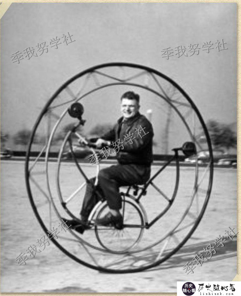 奇怪的自行车足够承包你的笑点：图说19世纪搞怪自行车造型