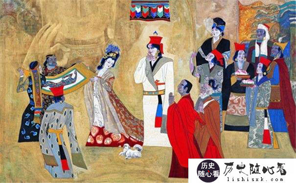 金城公主入藏图