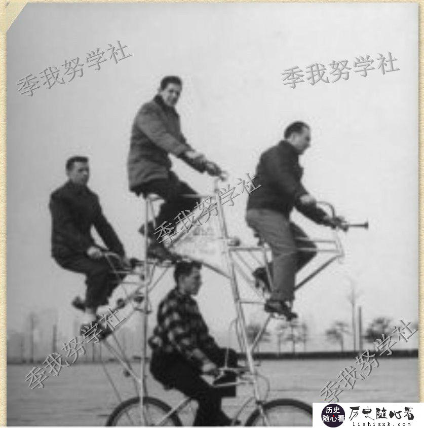奇怪的自行车足够承包你的笑点：图说19世纪搞怪自行车造型