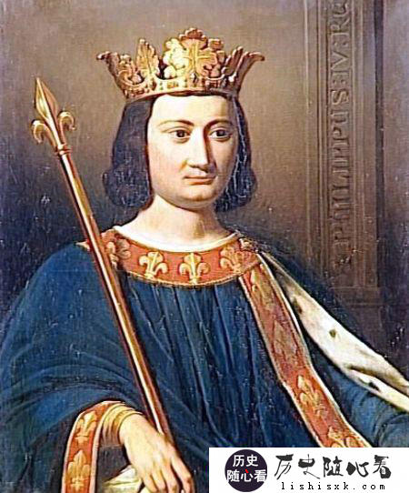 法国国王腓力四世逝世