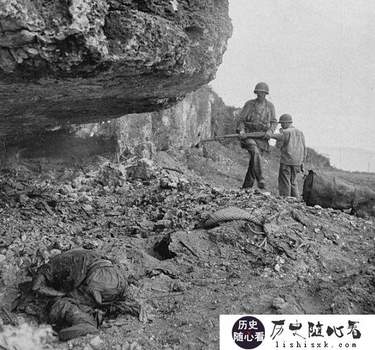 太平洋战争中的真实镜头,再现战场的惨烈