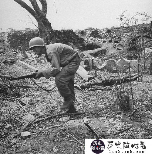 太平洋战争中的真实镜头,再现战场的惨烈