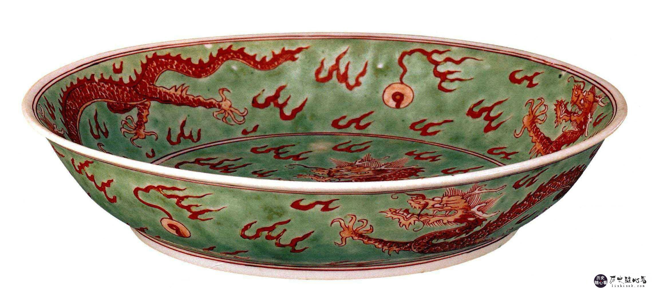 中国陶瓷文化，堪称康熙素三彩瓷器中的精品