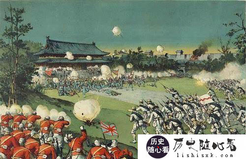1900年八国联军侵略中国的理由是什么？你怎么看？