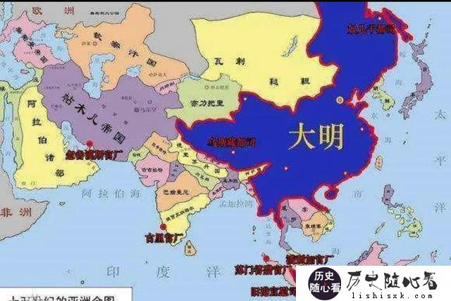 相比明朝，清朝留给中国的领土是增加了，还是减少了？