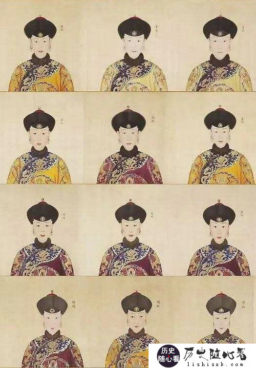 郎世宁所画的乾隆的12名妃子中，哪个最好看？