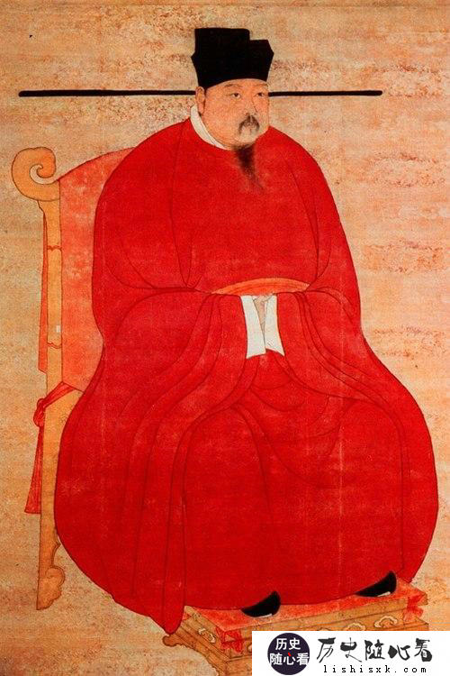 宋朝皇帝的画像怎么大部分都是穿红色的袍服？为什么不是黄色的？