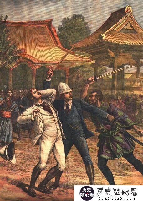 日本明治24年即1891年，俄太子被刺