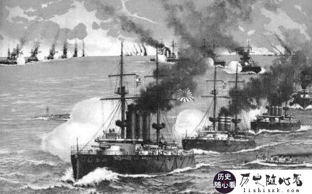 北洋水师的主要竞争对手是日本联合舰队